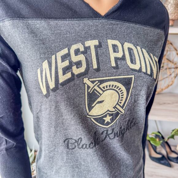 NWT-Camp David West Point Army Black Nights Hooded Long Sleeve Tee-Women's Small - Picture 9 of 9